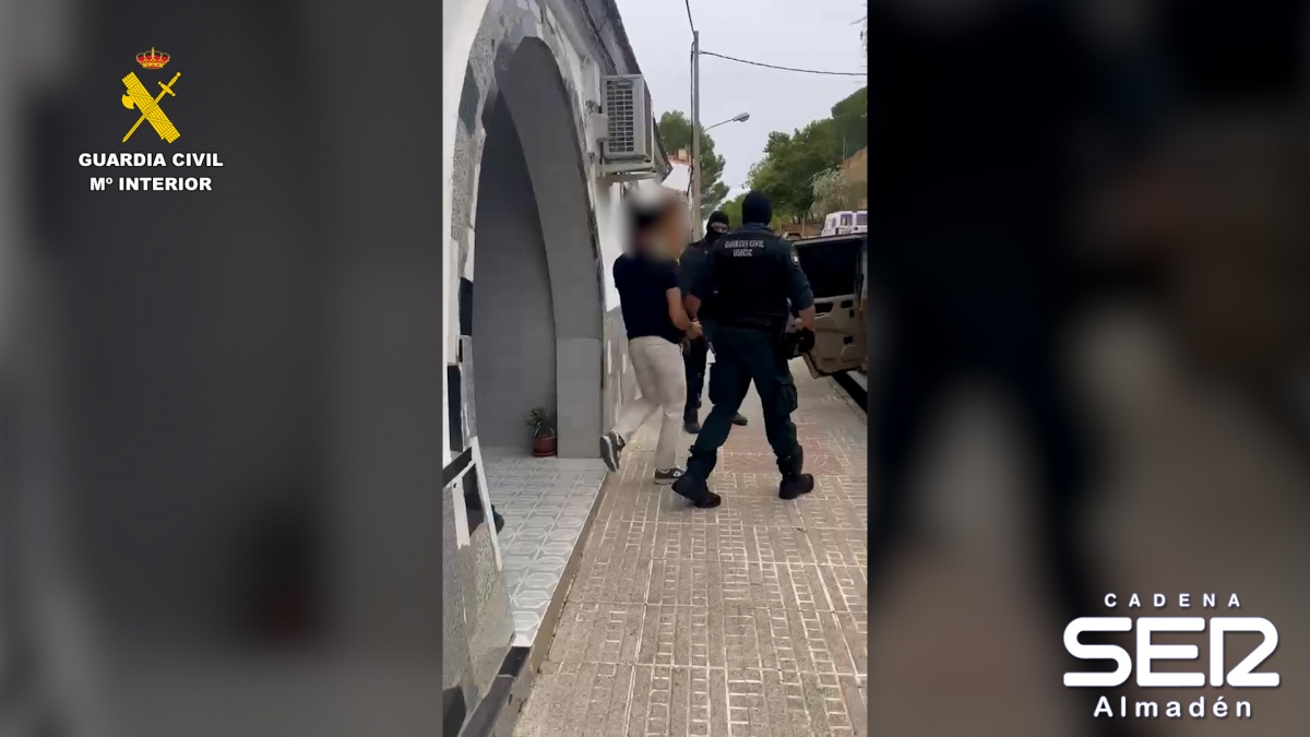 La operación 'Duther' se saldó con 6 detenidos en Almadén por asesinato y tráfico de drogas
