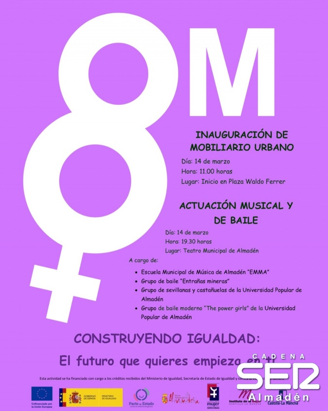 Os contamos las diversas actividades de la semana de la mujer en Almadén