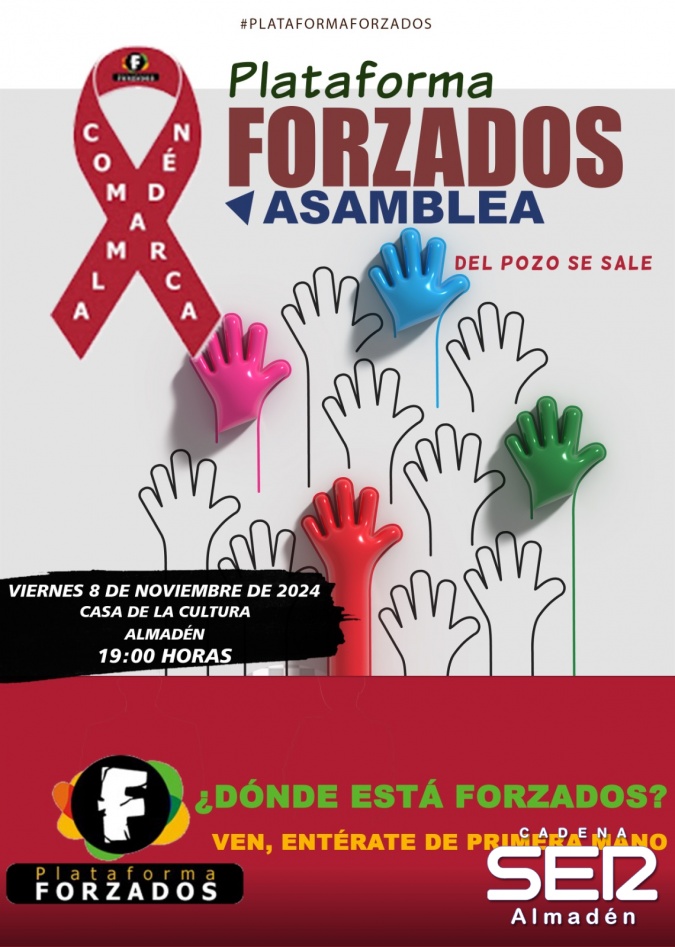 Entrevista: Asamblea Plataforma Forzados mañana en Almadén