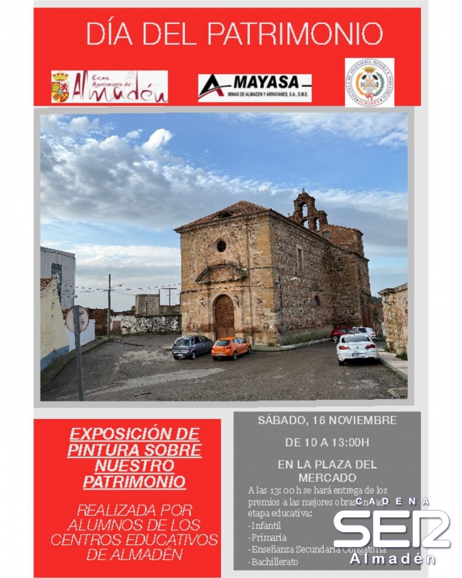 Celebra el Sábado el Día Internacional del Patrimonio Mundial en Almadén
