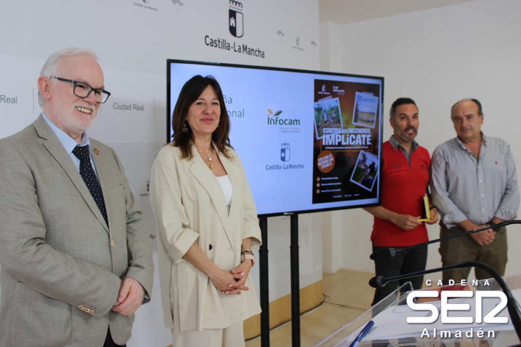 Blanca Fernández presenta la campaña de incendios que cuenta con 22,5 millones de presupuesto, 76 medios y 600 profesionales