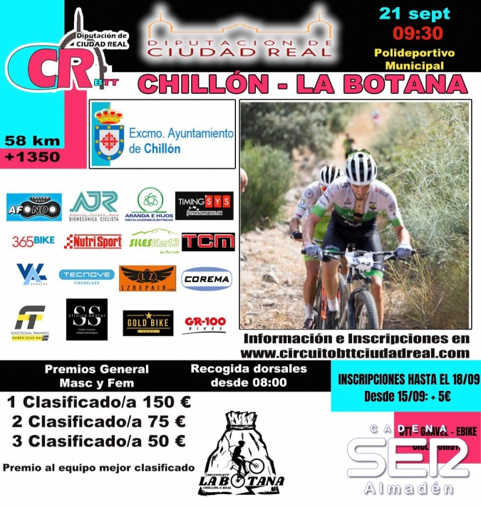 Este domingo llega a Chillón su VII BTT La Botana
