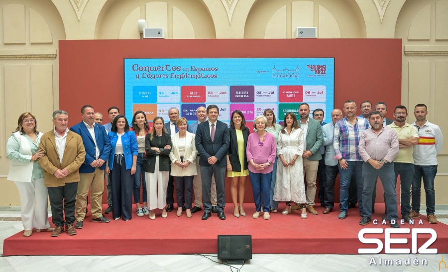 Almadén y Almadenejos tendrán Conciertos en Espacios y Lugares Emblemáticos de la Diputación