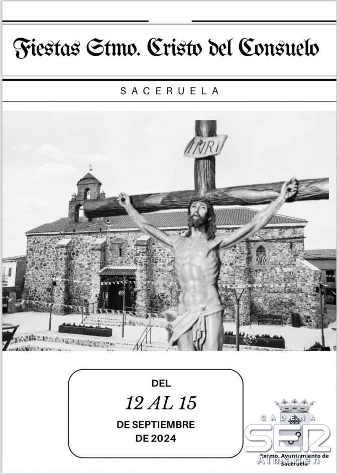 Saceruela: Hoy comienzan las Fiestas en honor al Cristo del Consuelo