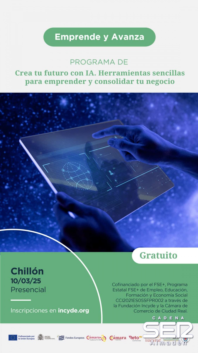 Chillón acogerá un curso de IA para empresarios y empendedores