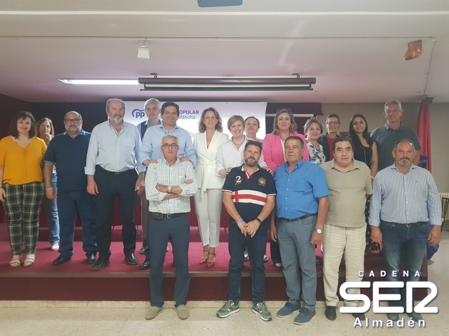 Miguel Ángel Valverde preside en Almadén un acto contra la despoblación