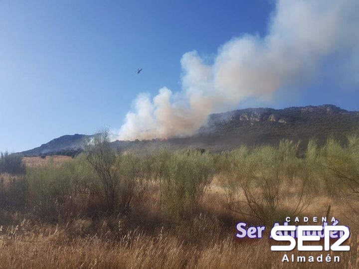  Extinguido el fuego en Chillón a las 0.56 horas de este martes.