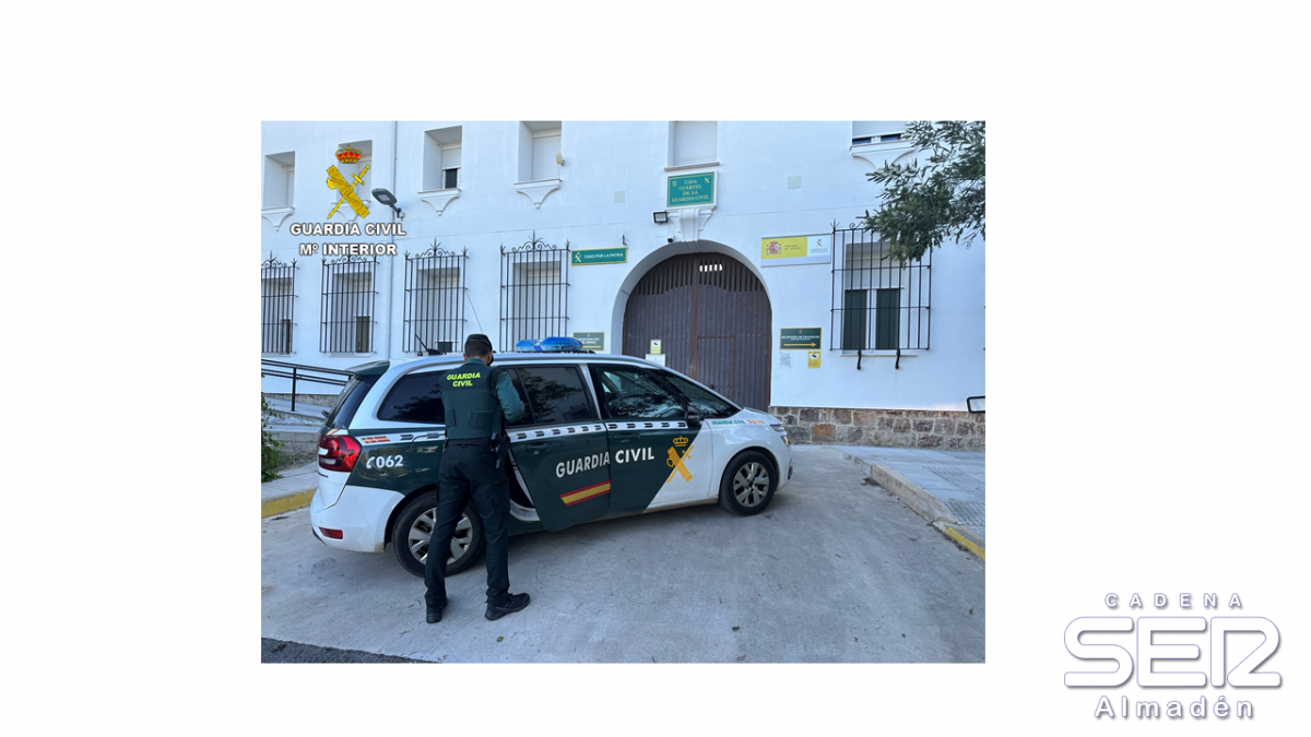 La Guardia Civil detiene en Almadén a un vecino por tener pendiente un mandamiento de prisión