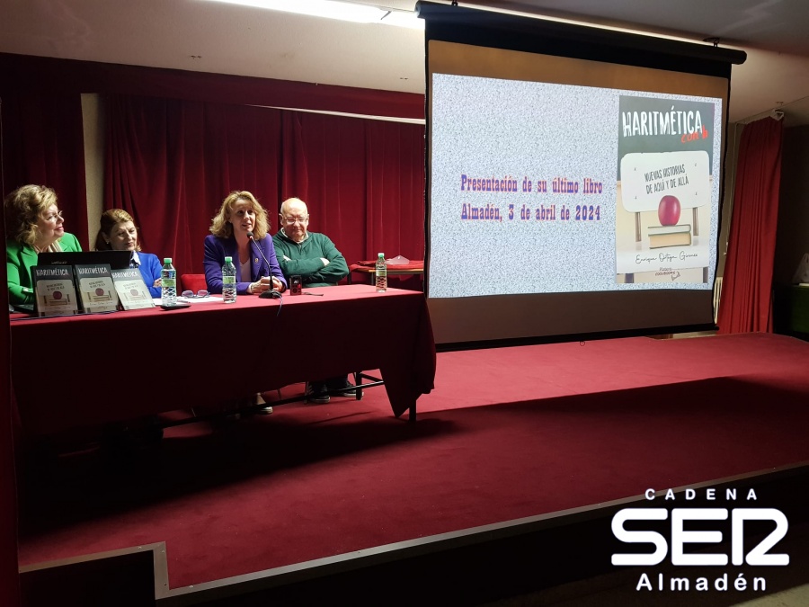 Enrique Ortega presenta su libro Haritmética, con H
