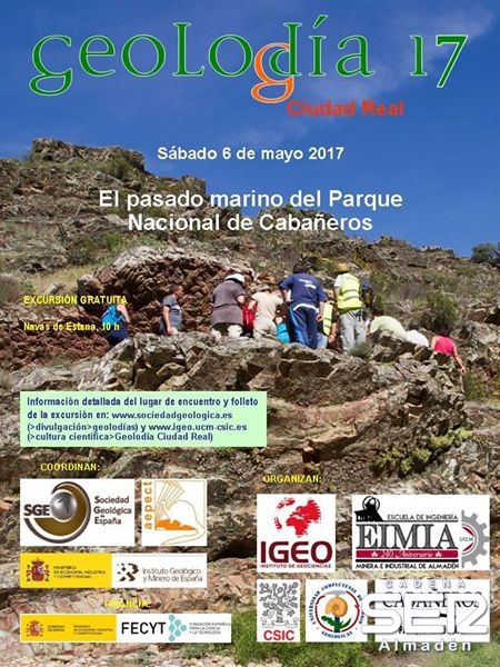 El domingo se celebra el Geolodía 2017