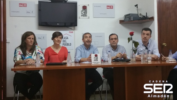 Blanca Fernández reivindica en Almadén la necesidad de un gobierno socialista en España