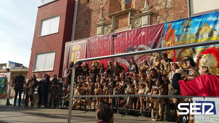 Actuaciones de los niñ@s del C.P. Hijos de Obreros en el X Carnaval Infantil de Almadén (Parte I)