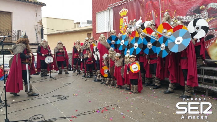 Carnaval Almadén 2017 "El Desembarco de Odén y sus vikingos"