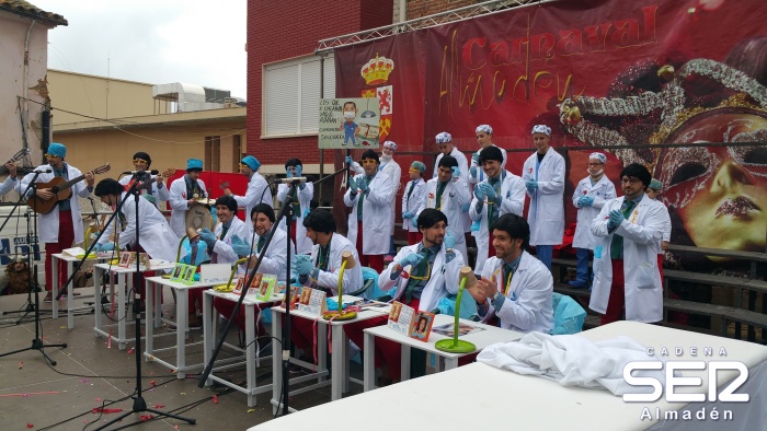 Carnaval Almadén 2017 " Los que te engañan y no te apañan, Corporación Siroestática"