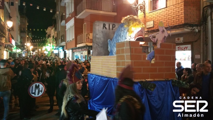 Entierro de Dª Sardina Raspa Escamilla en Almadén 2017