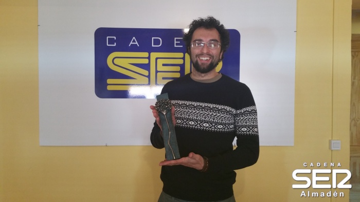 Chico Pereira comparte la Biznaga de Plata del Festival de Cine de Málaga con los oyentes de SER ALMADÉN