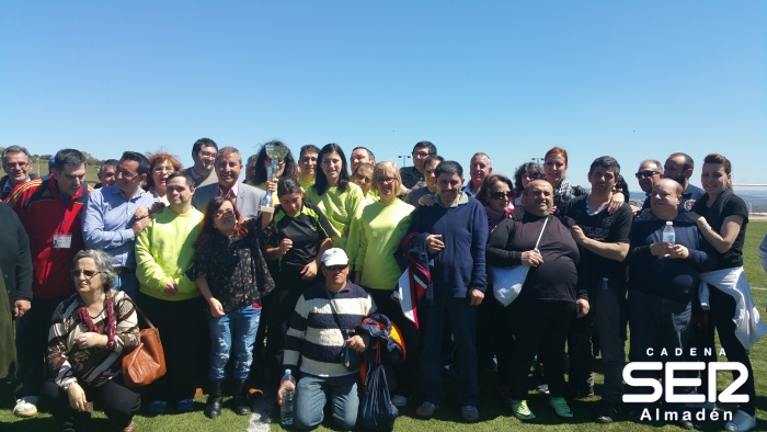 300 personas con discapacidad participan en Almadén en los encuentros deportivos de Laborvalía