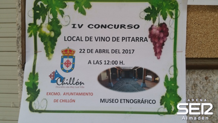 Chillón celebra su IV edición del concurso de vinos de pitarra