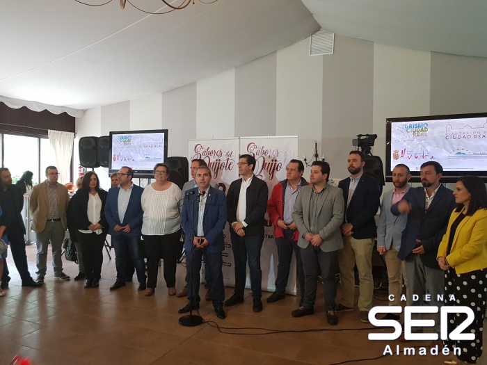 Sabores del Quijote, discurso inaugural Alcalde Almadén Siro Ramiro