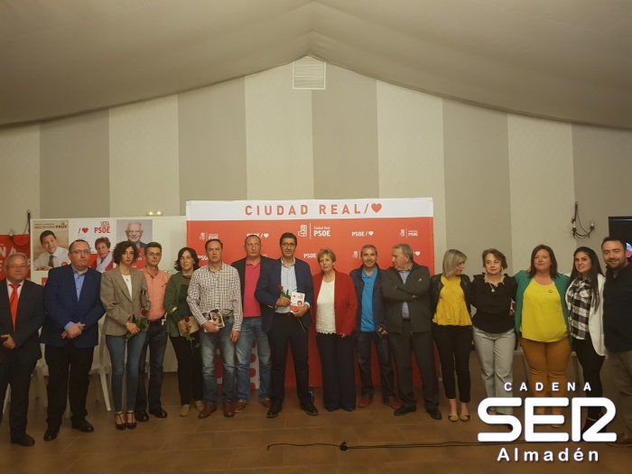 PSOE Almadén presenta su candidatura a las elecciones del 26 de Mayo