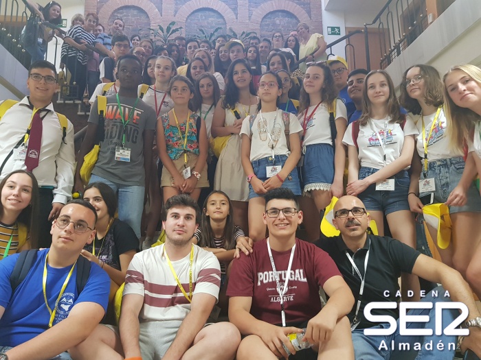 Alumnos europeos llegan a Almadén con el programa "Erasmus Plus"