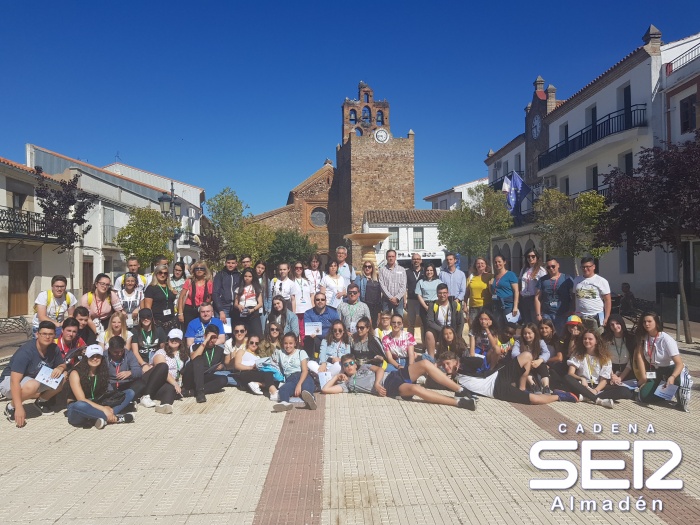 Chillón recibió a los alumnos del Erasmus Plus