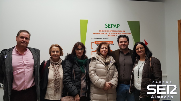 El Vicepresidente de la Diputación David Triguero visita ASMINAL