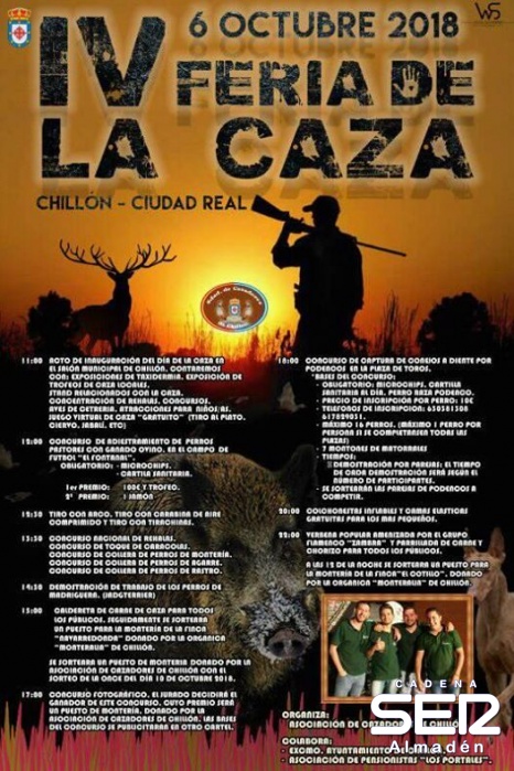 IV Feria de la Caza de Chillón este sábado