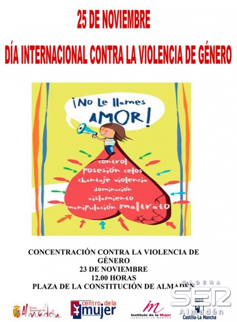 Concentración este viernes contra la Violencia de Género