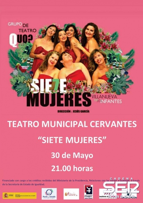 Teatro hoy en Almadén, " 7 mujeres"
