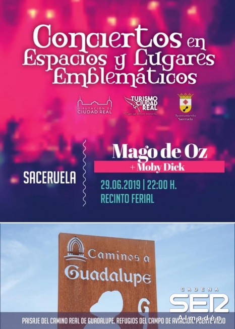 Saceruela recibe a Mago de Oz este sábado