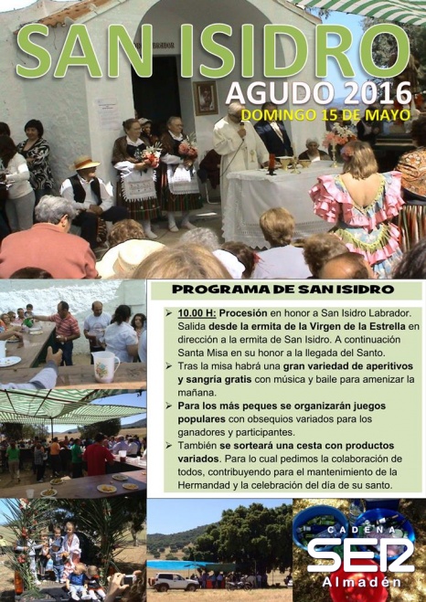 Agudo celebra sus actos en honor a San Isidro