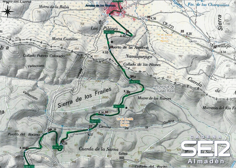 Gobierno Regional// Arreglo carretera Puebla-Arroba