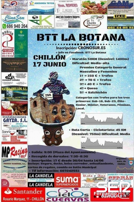 Llega a Chillón la Ruta BTT La Botana