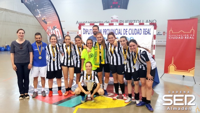 Almadén gana la Copa Diputación de Fútbol-Sala Femenino