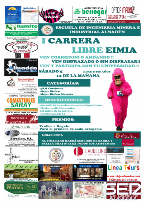 I Carrera Libre organizada en la Escuela de Ingeniería Minera e Industrial de Almadén