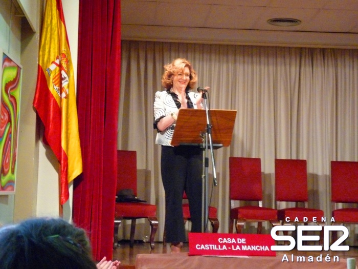 Sofía Reina reivindica Almadén al ser nombrada castellano-manchega del año
