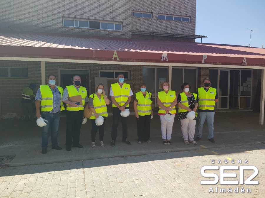 El Gobierno Regional invierte 355.000 euros en obras en los colegios de Almadén