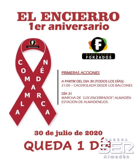 Conmemoran el 1º Aniversario del "Encierro" de Almadén con protestas, marchas y caceroladas