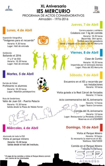 El IES Mercurio celebra su 40 cumpleaños