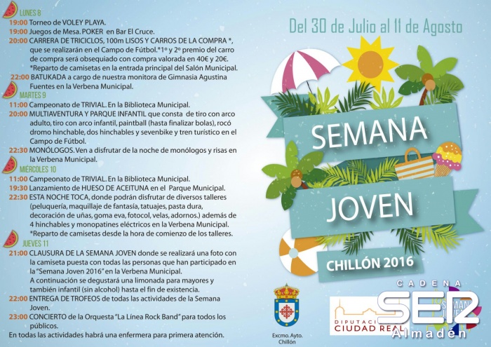 Chillón celebra una nueva Semana Joven cargada de actividades únicas en la Región