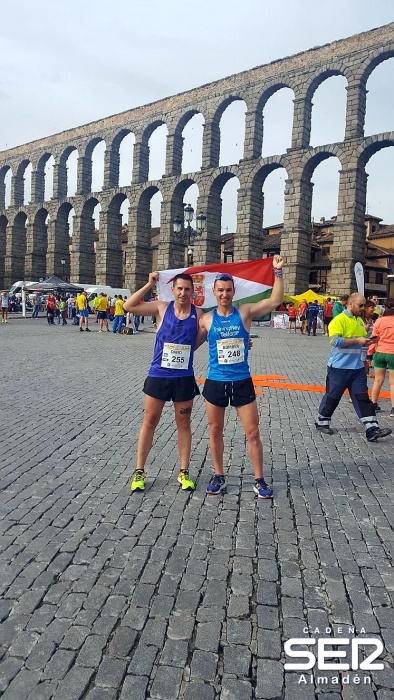 Cano y Nieto llevan el nombre de Almadén a la maratón de Segovia
