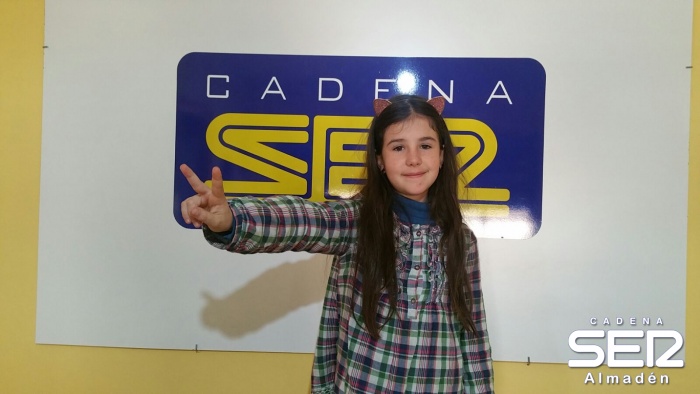 Rocío Almena de la Voz Kids en Ser Almadén
