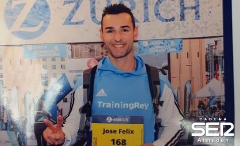José Félix Cano, un gran deportista almadenense que lleva el nombre de Almadén a los principales maratones de España y el extranjero