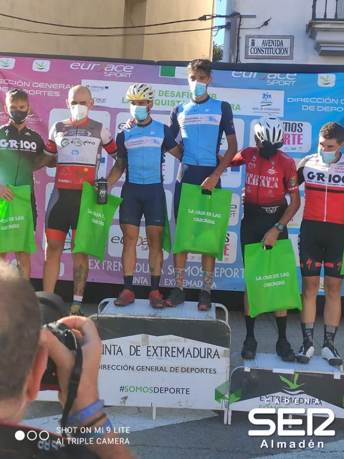 José Javi y Adrián vencen en la BTT de "La Conquista de la Vera"