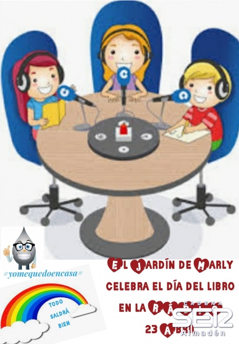 Los pequeños del Jardín de Marly celebran con la SER el Día del Libro