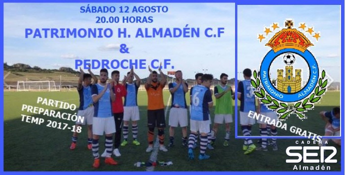 El Patrimonio H. Almadén C.F. se enfrenta al Pedroche C.F. en su primer partido de pretemporada
