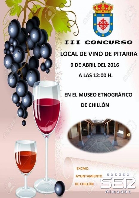 Chillón celebra este sábado 9 de abril su III Concurso de cata de Vinos de Pitarra