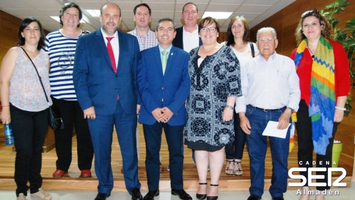 Arranca el Plan Almadén para el desarrollo de nuestra comarca, el vicepresidente de CLM se reunión con nuestros ocho alcaldes