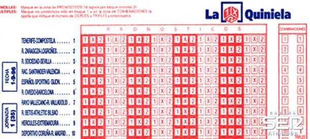 Un Pleno al 15 deja 3.600 euros en Chillón